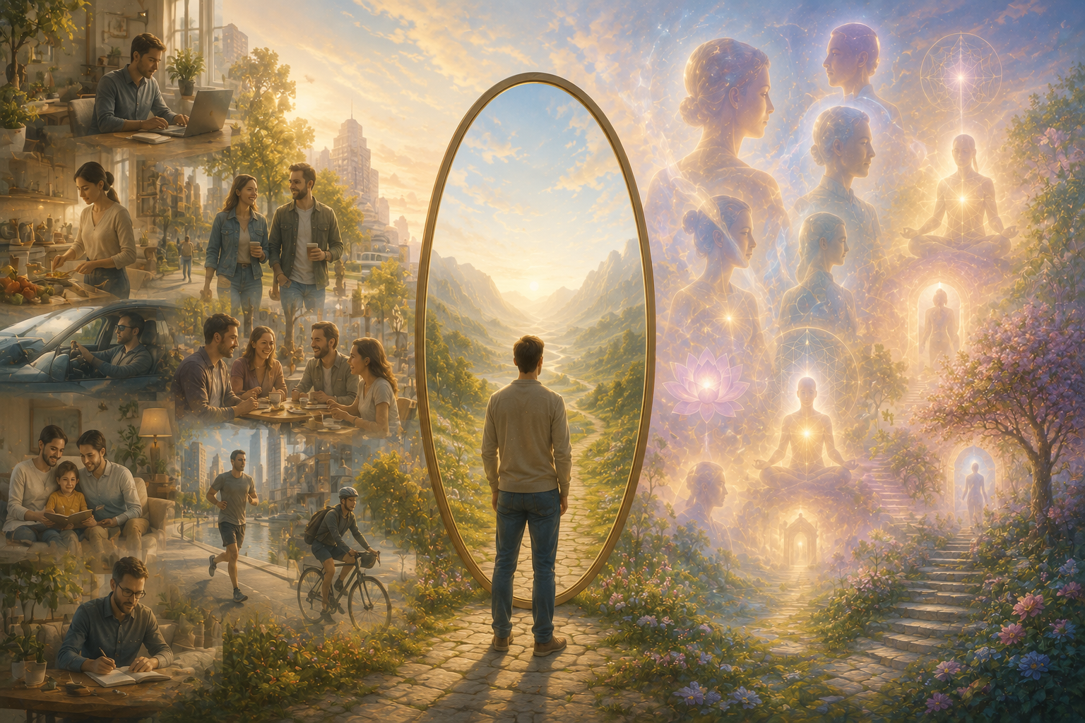 Genesis Logic illustration for A spirituális egó szerepe az önismeret útján